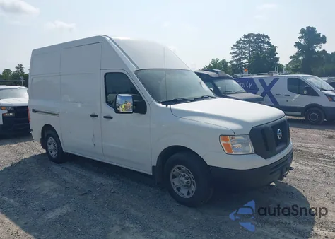 2020 Nissan Nv Cargo Nv3500 Hd Sv High Roof V8 из США, поврежденный, VIN 1N6AF0LY1LN801075